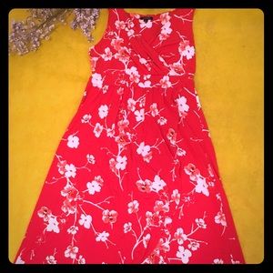 Lands End size 14-16 wrap dress